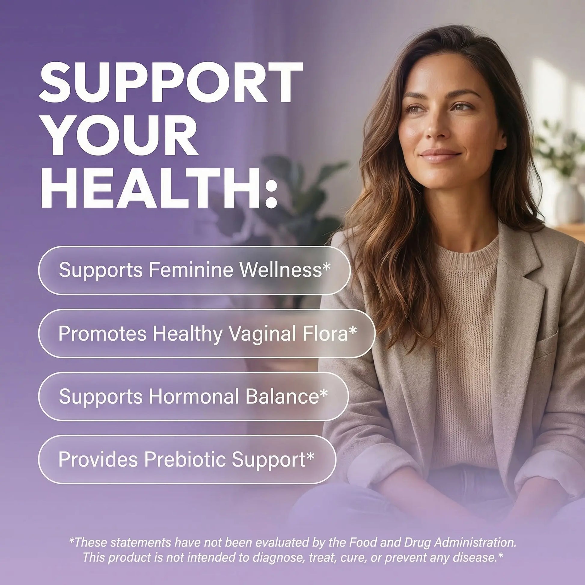 Women'S Vaginal Probiotic + Prebiotics